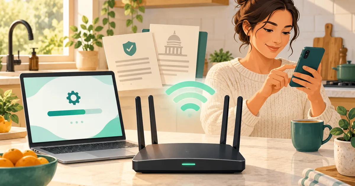 Illustration: FCC Router Rules 2026: Can You Still Buy TP-Link?