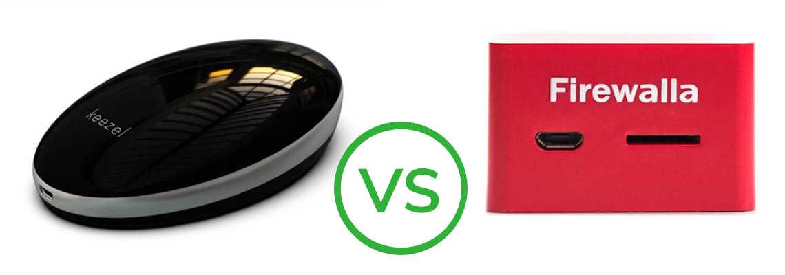 Keezel VPN Router vs Firewalla Red Smart Firewall